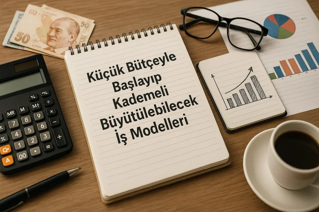 Küçük Bütçeyle Başlayıp Kademeli Büyütülebilecek İş Modelleri